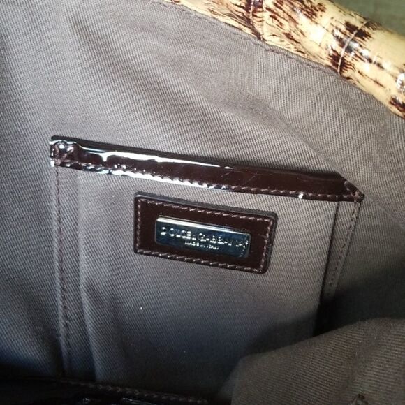 Dolce & Gabbana Vintage Miss Lexington Water Eel Clutch - Picture 8 of 8